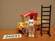 LEGO FABULAND : 3637 - Gertrude Goat's Painter's Truck