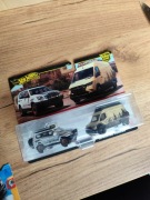 Toyota land cruiser Mercedes sprinter Hot Wheels 1:64 kamper premium