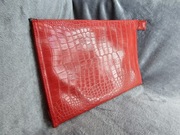 Kosmetyczka kopertówka Shiseido "gadzia skóra"