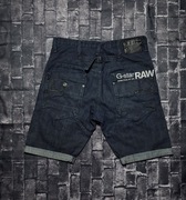 G-STAR RAW SPODENKI JEANSOWE MĘSKIE SZORTY DŻINSOWE LOGO PREMIUM