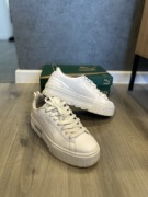 Buty Trampki Puma Mayze 40.5 26 Platforma Na Platformie Białe Skórzane