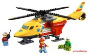 Klocki LEGO City "Helikopter medyczny" 5-12, 60179