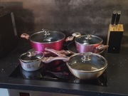 Zestaw garnków BerlingerHaus Burgundy Garnki