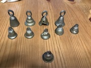 Małe dzwoneczki mosiądz