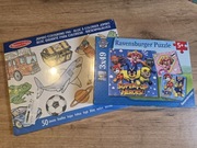 Zestaw puzzle Ravensburger + kolorowanka 