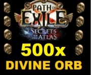 PATH OF EXILE 1 LIGA MERCENARIES 500 DIVINE ORB Secrets Of The Atlas PC