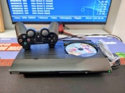 Kpl. Zestaw PS3 PlayStation 3 Super Slim 500GB CECH-4003C HEN, sprawna, BDB