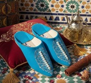 Ręcznie robione skórzane babusze z Maroka – Marrakesz – NOWE