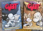 Komiksy z serii Gnat (tomy 1 i 2)