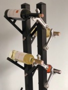 STOJAK NA WINO Loft Industrialny 9 butelek