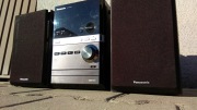 Panasonic SA-PM48 miniwieża z Usb, Rds, Magnetofonem, CD - mp3 i kolumnami 