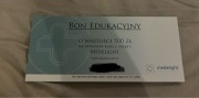 Bon Edukacyjny o wartości 500 zł fundacja medelight