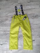 NARCIARSKIE SPODNIE 134 CM ZIMOWE OCIEPLANE