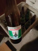 Mazowszanka - szklana pusta butelka, większa ilość, galicya