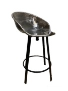 Krzesło barowe hoker loft ursus industrial stal