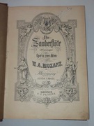 CZARODZIEJSKI FLET opera W.A.Mozart - Leipzig C.F. Peters