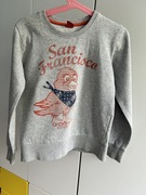 Bluza dziecięca Esprit dla chłopca szara 116 122 San Francisco 