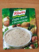 Zupa Knorr Krem z borowików z 2004 roku