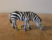 Schleich passąca się zebra figurka model wycofany z 2009 r.