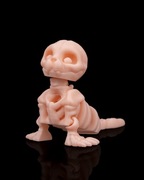 Szkielet Foczki Egzotyczna Dekoracja na Halloween z Mroczną Duszą!