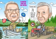 Karykatura ze zdjęcia 