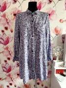 Infinity sukienka koszulowa kwiaty viscoza roz.40