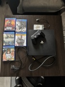 PlayStation 4 pro + 7 gier