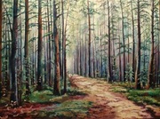 Zbyszek z mazur obraz olejny   LAS