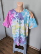 Vans t-shirt męski XXL kolorowy oversize summer 