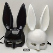 Maski Halloween Damskie dwa kolory uniwersalne święto