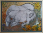 Malarstwo/ Plakat/ Obraz akrylowy na papierze