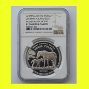#NGC# KONIK POLSKI TARPAN 2014 20zł PF70 Trójmiasto