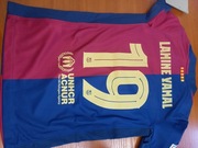 oryginalny trykot piłkarski Lamine Yamal rozmiar XS Junior 