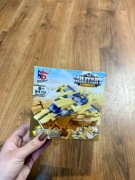 Klocki do składania samolot 84 pcs nowe