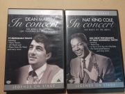 2 dvd Muzyczne Legendy Nat King Cole i dean martin in concert zestaw