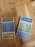 Hans Christian Andersen Baśnie 2 tomy komplet wyd. 1956 twarda oprawa