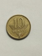 Litwa 10 centów 1998r.