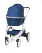 4Baby Cosmo, wózek wielofunkcyjny 2w1, Navy Blue