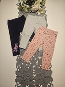 Legginsy ocieplane, r. 86  3-pak