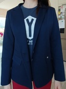 Marynarka damska, granat polska produkcja, żakiet 