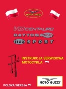 MOTO GUZZI 1100 SPORT V10 CENTAURO DAYTONA RS 1995 SERWISOWKA j.POLSK