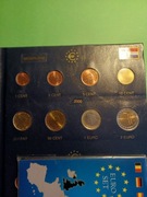 Zestaw 8 monet euro .Holandia 2001