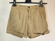 Beżowe bawełniane szorty Lee Cooper