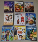Filmy na dvd, 9 sztuk