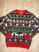 You Look Ugly Today sweter świąteczny męs. r.S