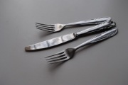 Gerlach nóż nożyk widelce widelczyki deserowe kłos 3 szt 