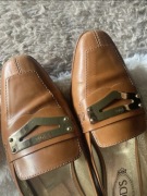 Botki TOD’S karmelowe  