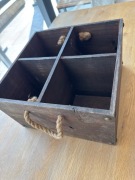 Drewniana skrzyneczka pudełko 30x30cm