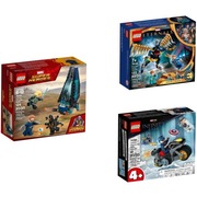 Pakiet LEGO Marvel: 76101, 76145 i 76189