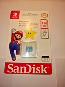 Nowa karta pamięci microSD SanDisk 256 GB Nintendo Switch